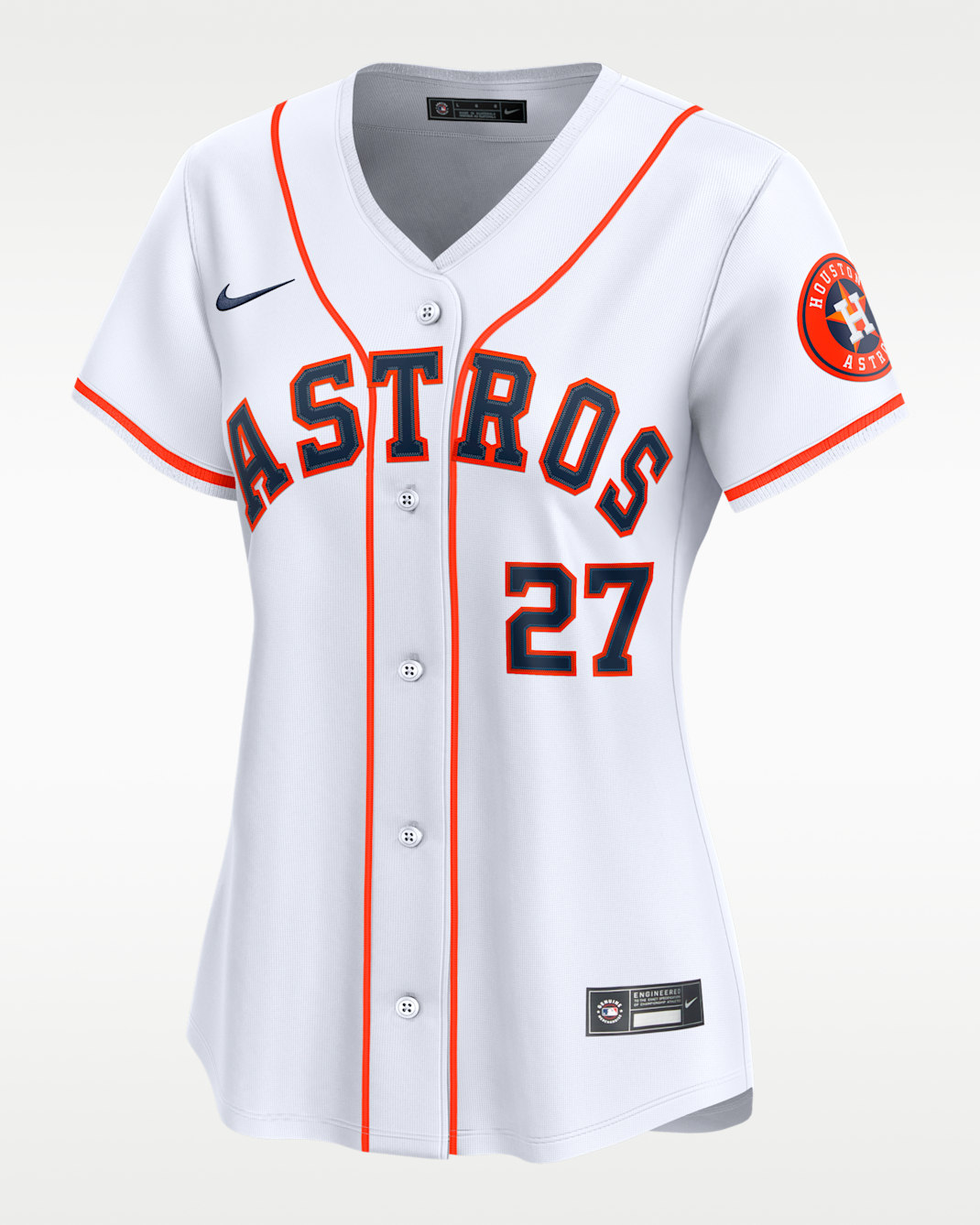 Jersey Nike Dri-FIT ADV de la MLB Limited para mujer José Altuve Houston Astros - Blanco