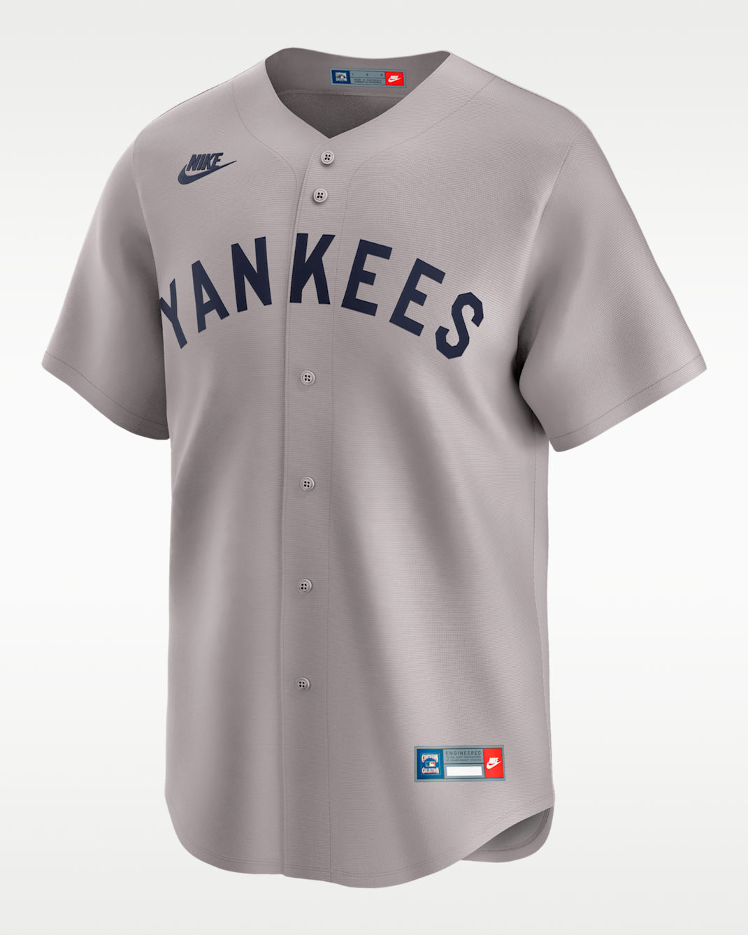 Babe Ruth New York Yankees Cooperstown Men's Nike Dri-FIT ADV MLB Limited Jersey - Grey