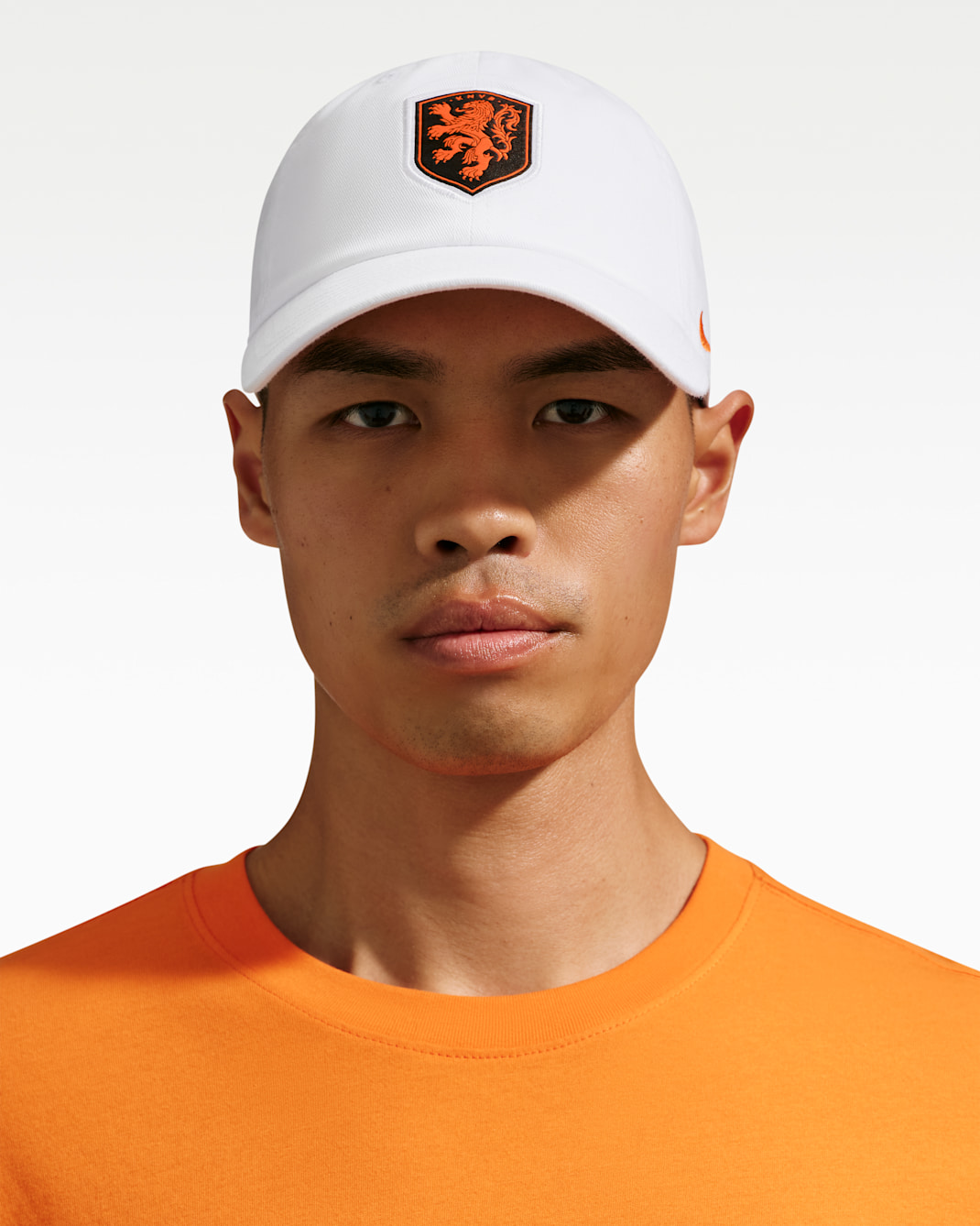 Gorra de futbol Nike Netherlands Club - Blanco