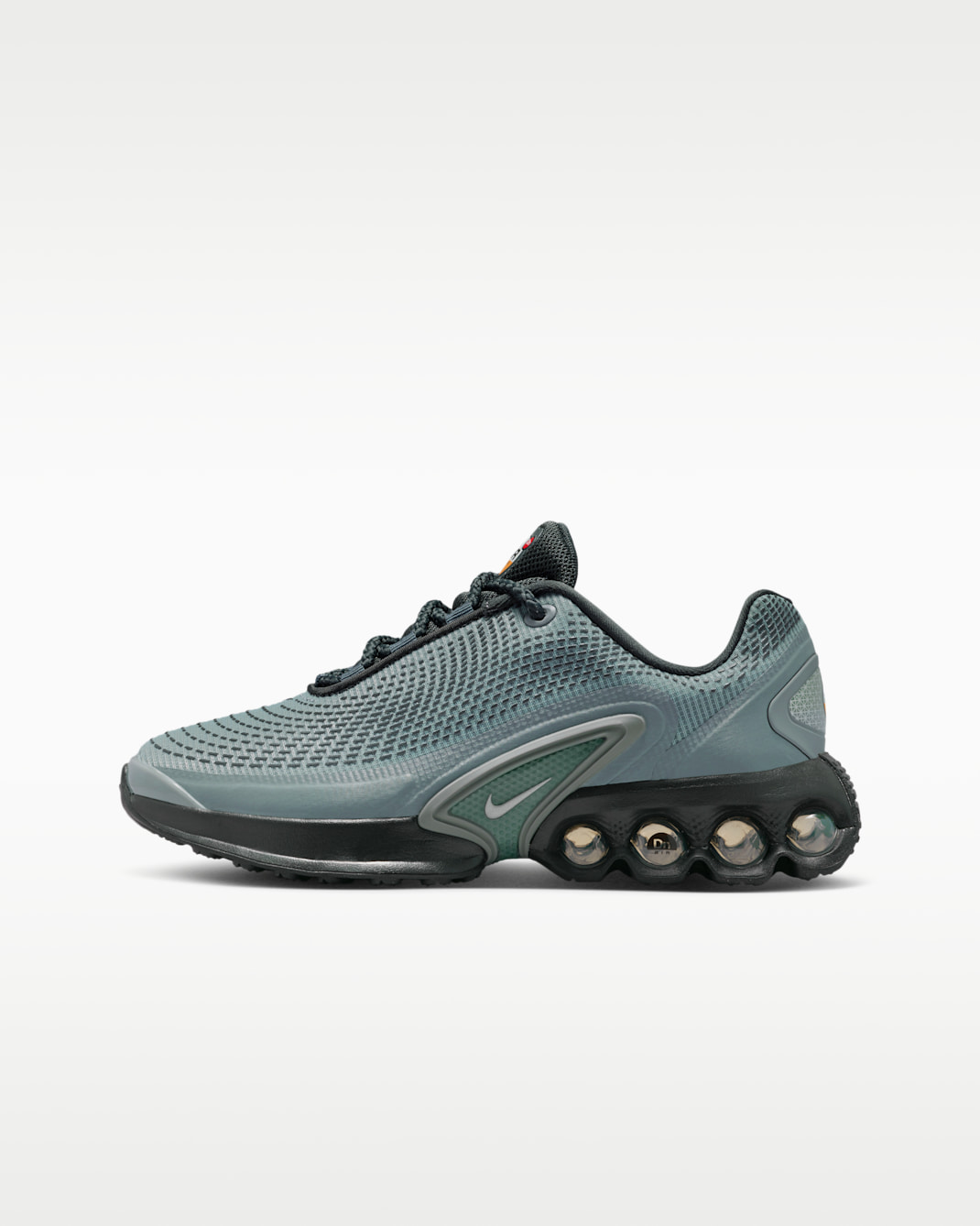 Nike Air Max Dn Big Kids' Shoes - Cool Grey/Anthracite/Clay Green/Metallic Silver