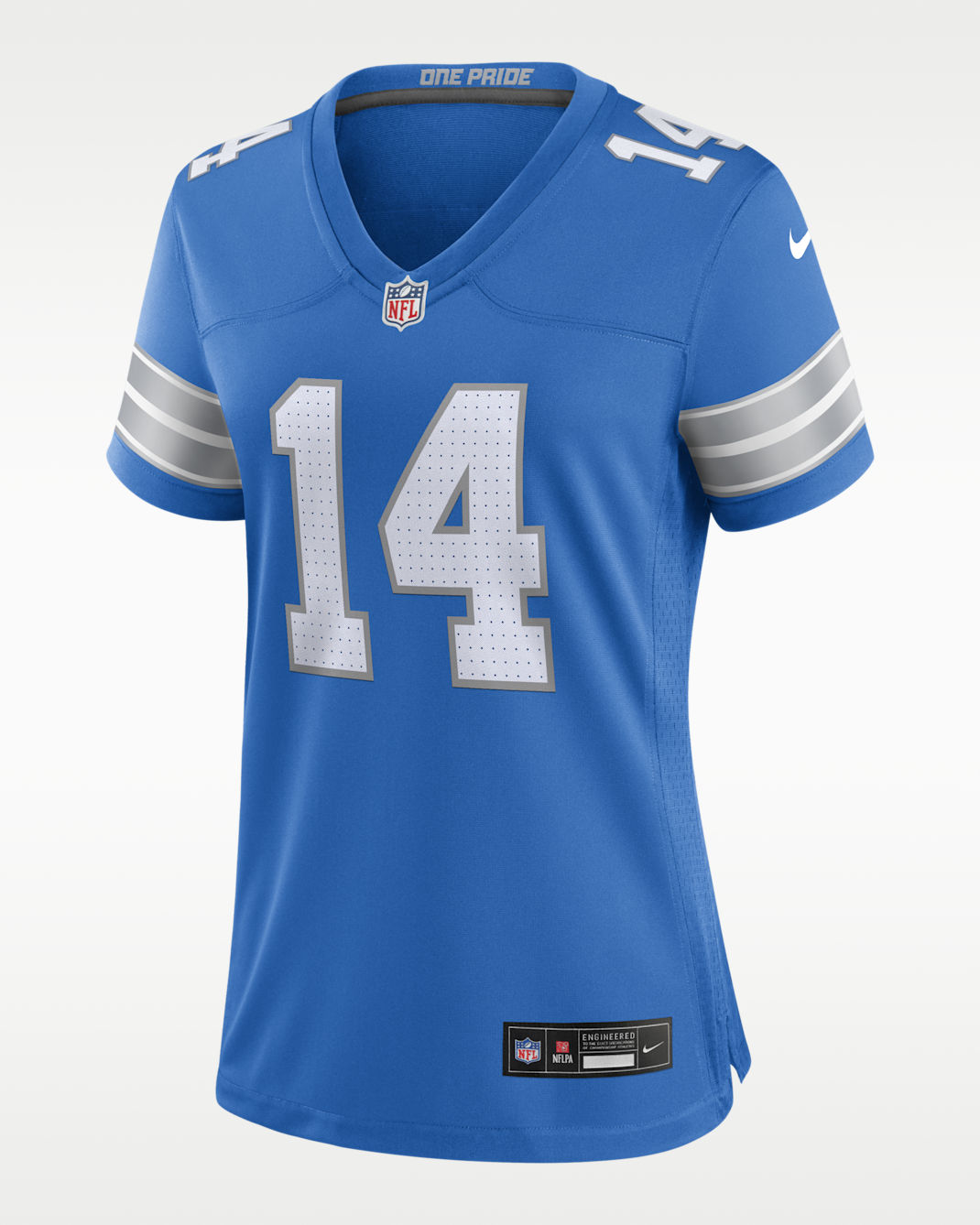 Amon-Ra St. Brown Detroit Lions Women's Nike NFL Game Football Jersey - Blue
