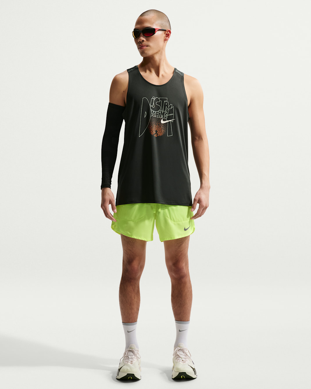 Nike Stride Men's Dri-FIT 5" Brief-Lined Running Shorts - Volt Ice