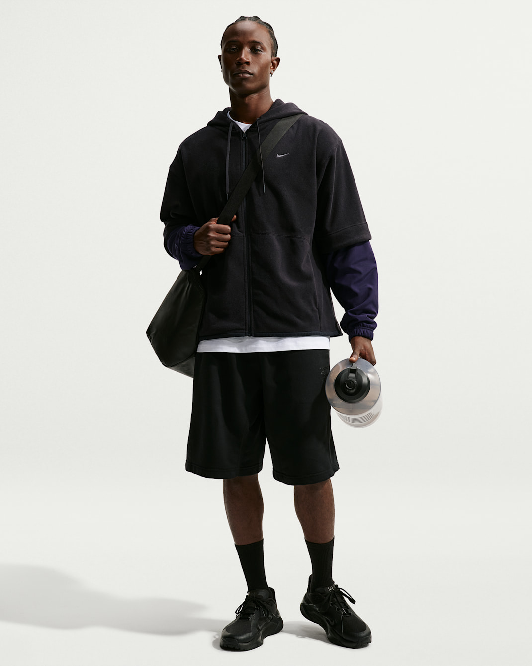 Nike Men's Therma-FIT Full-Zip Fleece Hoodie