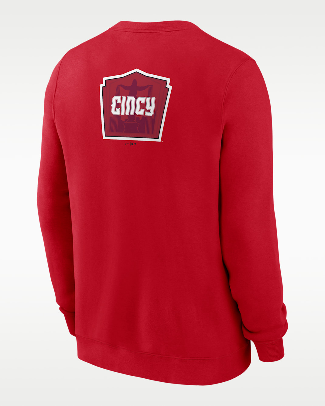 Cincinnati Reds 2-Hit Men's Nike MLB Pullover Crew