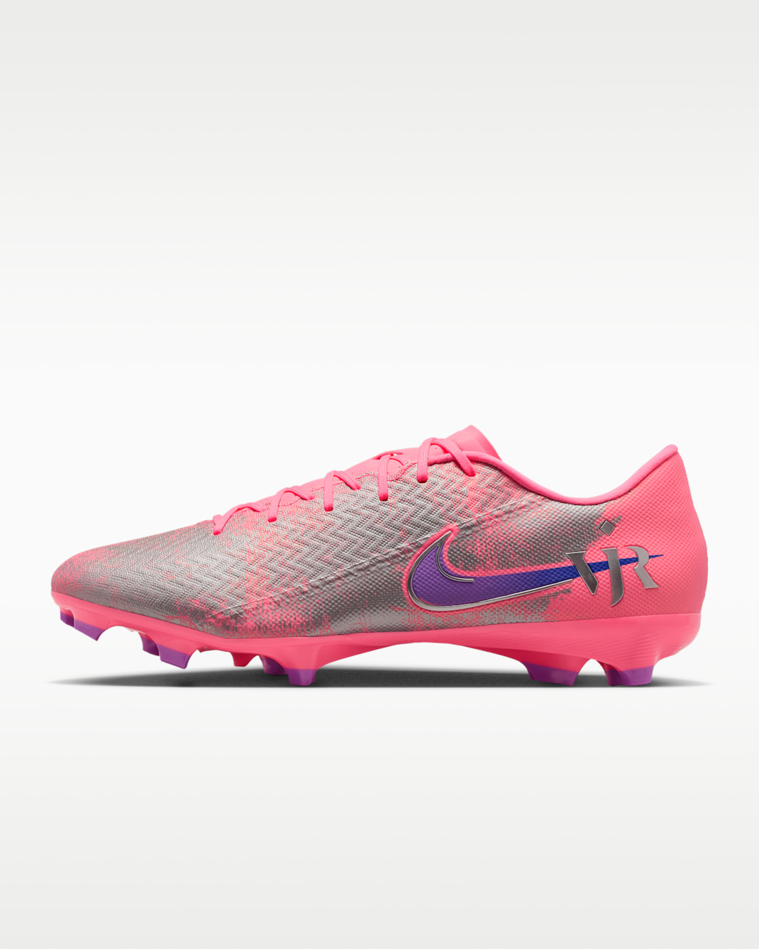 Nike Mercurial Vapor 16 Academy "Vini Jr." Multi-Ground Low-Top Soccer Cleats - Sunset Pulse/Old Royal