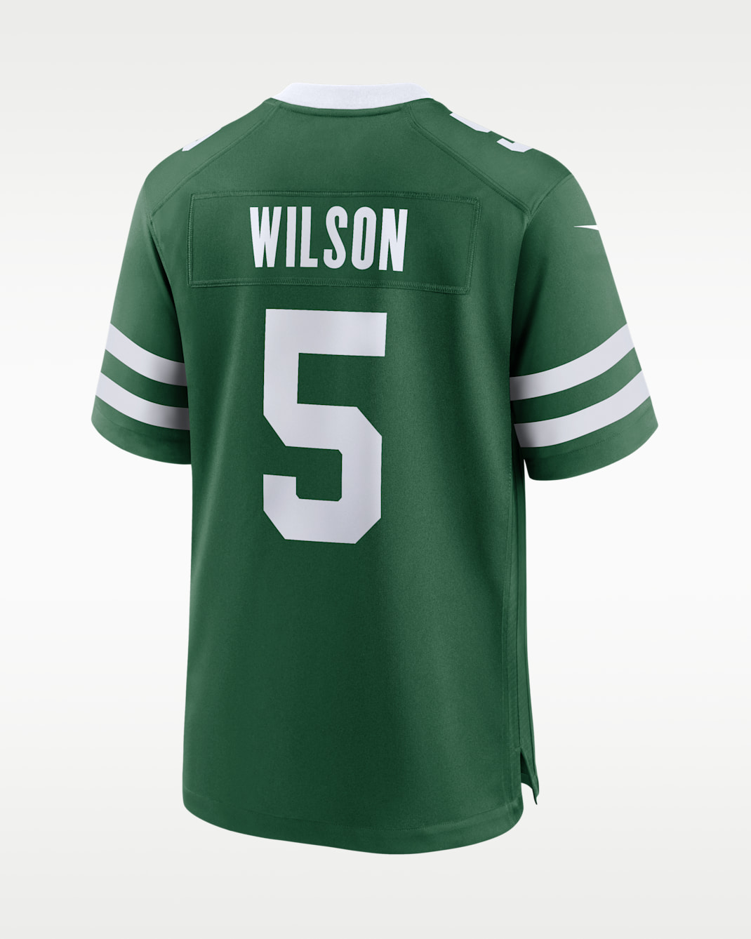 Jersey de futbol americano Nike de la NFL Game para hombre Garrett Wilson New York Jets - Verde deportivo