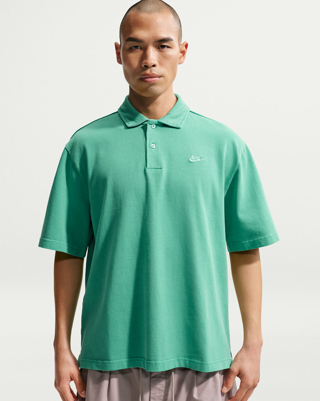 Nike Sportswear Club Men's Jersey Polo - Malachite