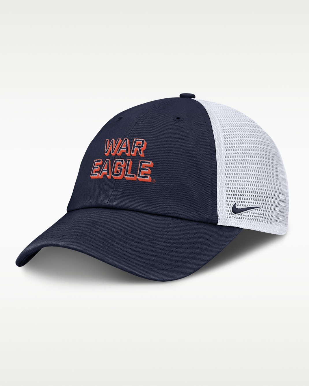 Auburn On-Field Club Gameday Men's Nike College Trucker Adjustable Hat - Navy