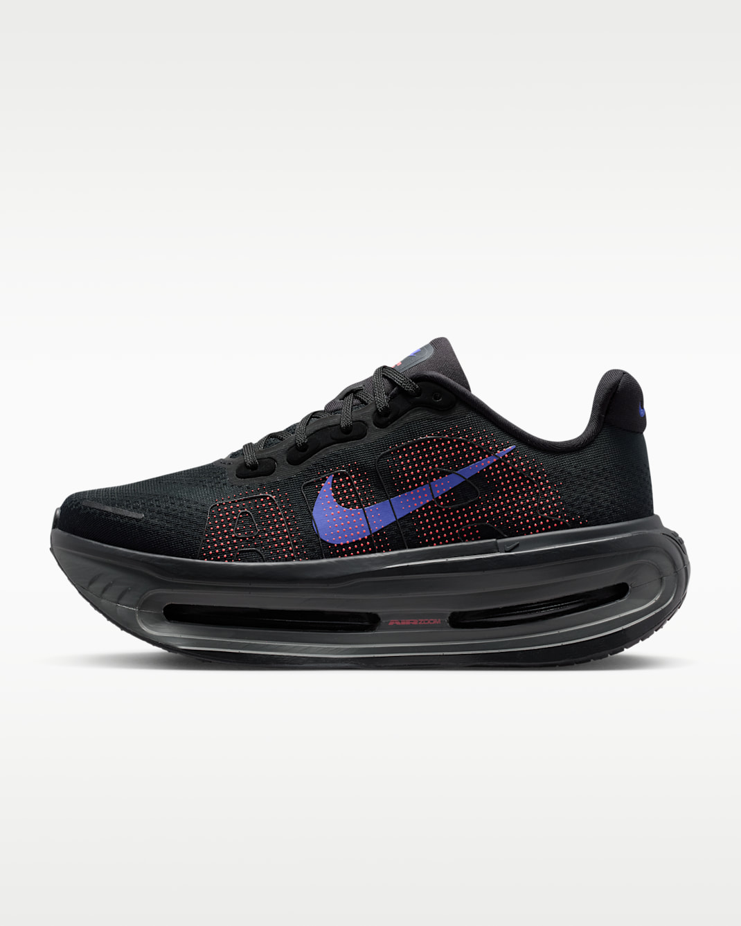 Tenis de correr en pavimento para mujer Nike Vomero Premium - Negro/Lava cálido/Antracita/Zafiro