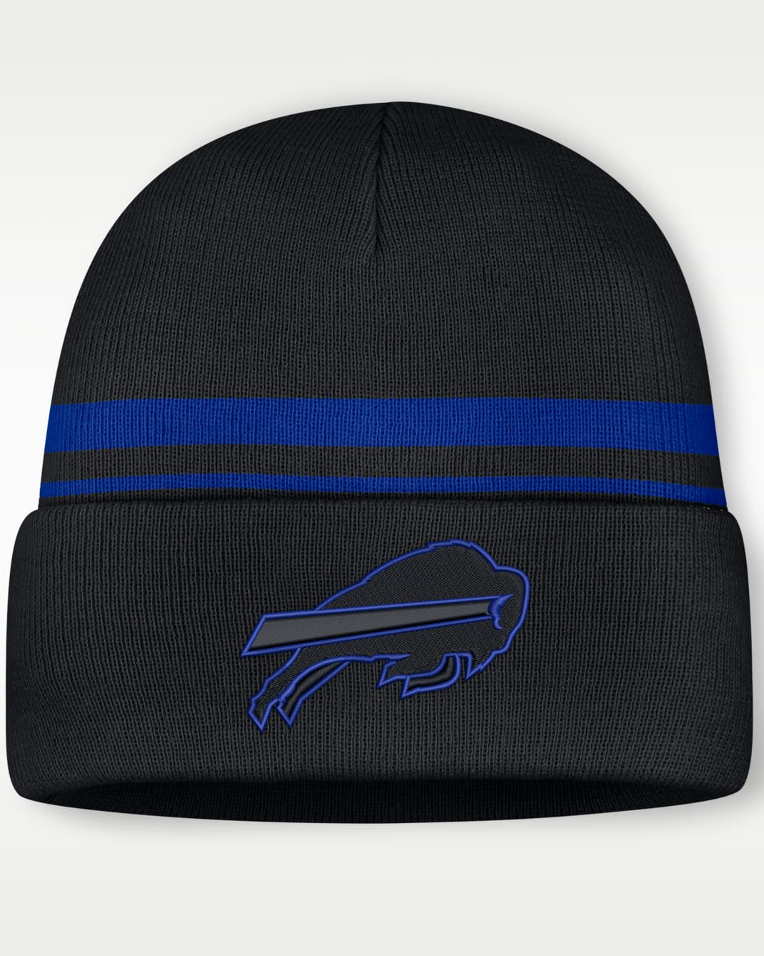 Gorro con dobladillo de la NFL Nike para hombre Buffalo Bills Primetime Utility - Negro