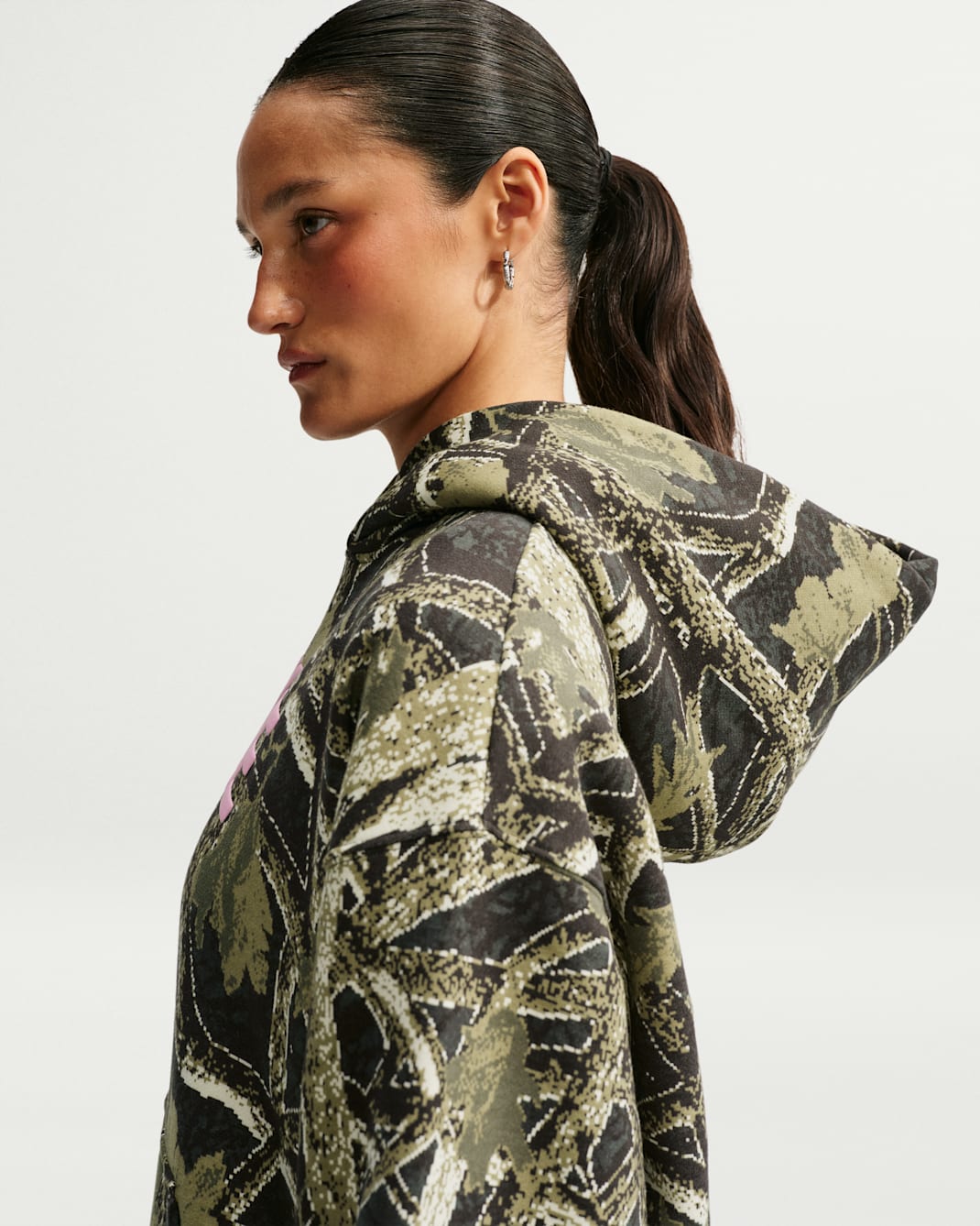 Nike Studio Fleece Medium Weight Women's Oversized Pullover Hoodie
