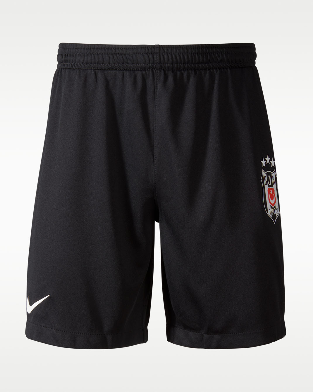 Beşiktaş J.K. Older Kids' Nike Football Knit Shorts - Black/White/White