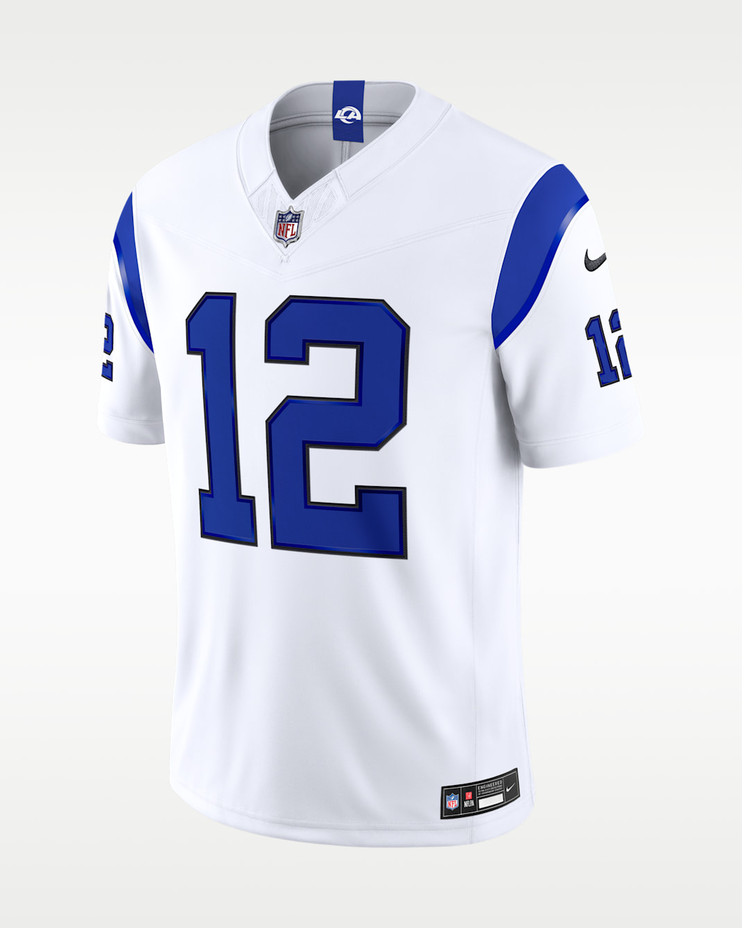 Puka Nacua Los Angeles Rams Men's Nike Dri-FIT NFL Limited Jersey - White