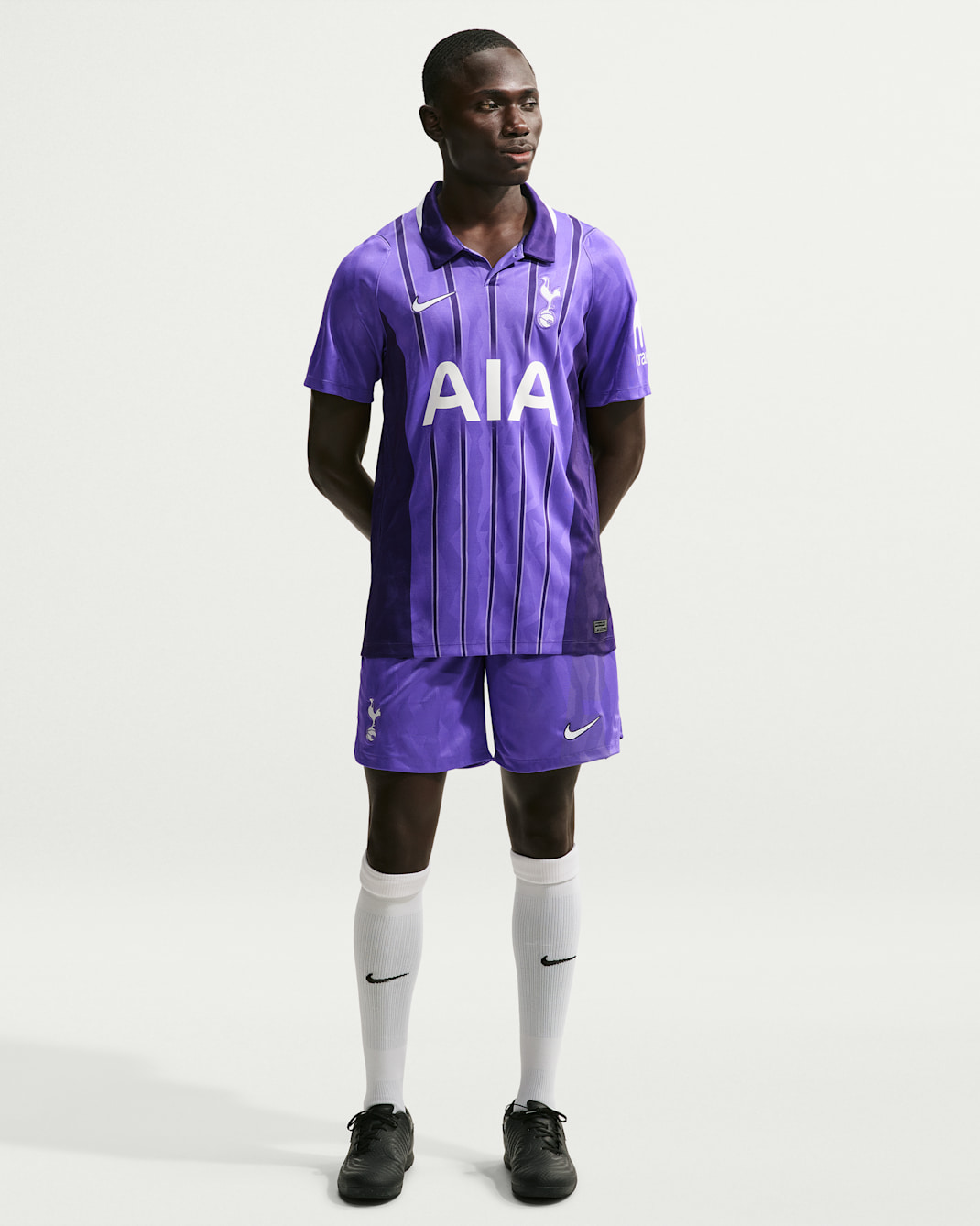 Tottenham Hotspur 2026/27 Stadium Third Men's Nike Dri-FIT Football Replica Shorts - Psychic Purple/White