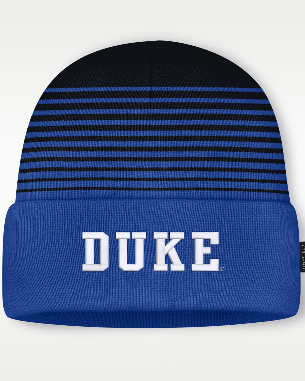 Duke Sideline Utility Men's Nike College Cuffed Beanie - Game Royal/Black
