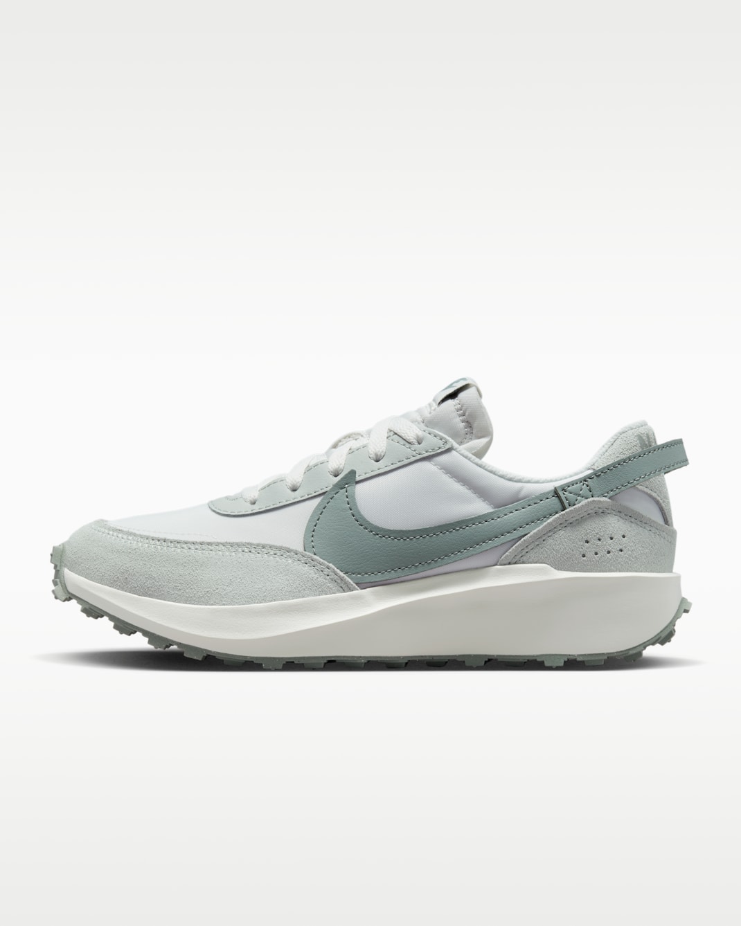 Nike Waffle Debut Women's Shoes - Summit White/Light Silver/Mica Green