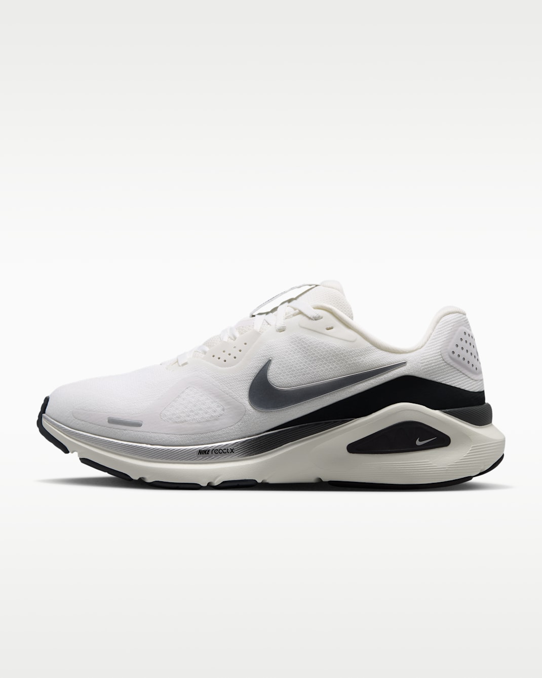 Nike Structure 26 Women's Road Running Shoes - Summit White/Anthracite/Sail/Metallic Silver