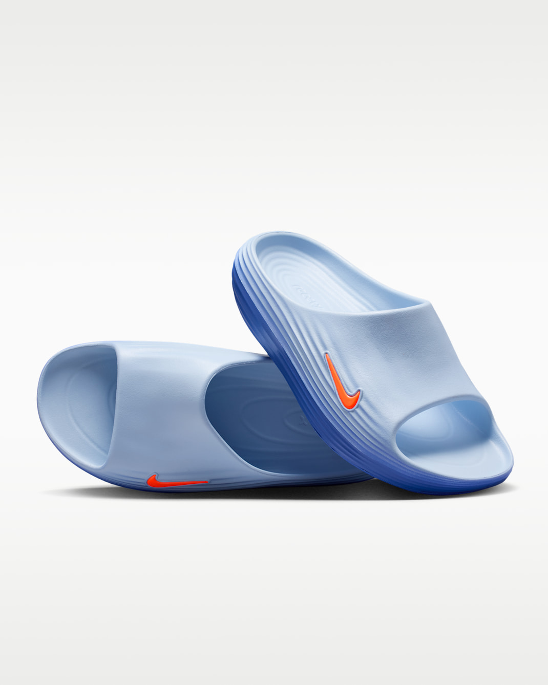 Nike ReactX Rejuven8 férfipapucs - Hydrogen Blue/Blue Crystal/Lapis/Total Orange