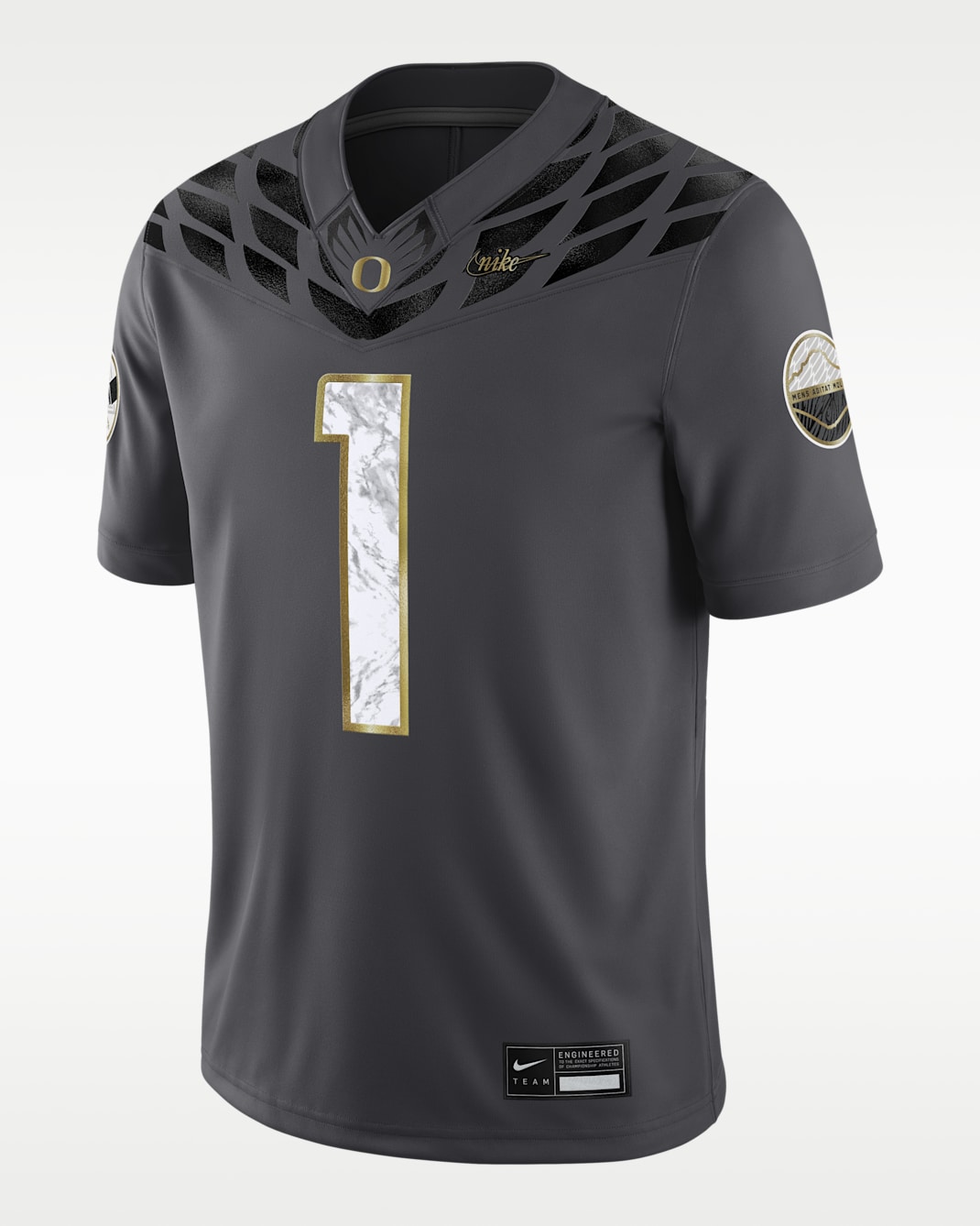 Oregon Men’s Nike Dri-FIT College Game Jersey - Black