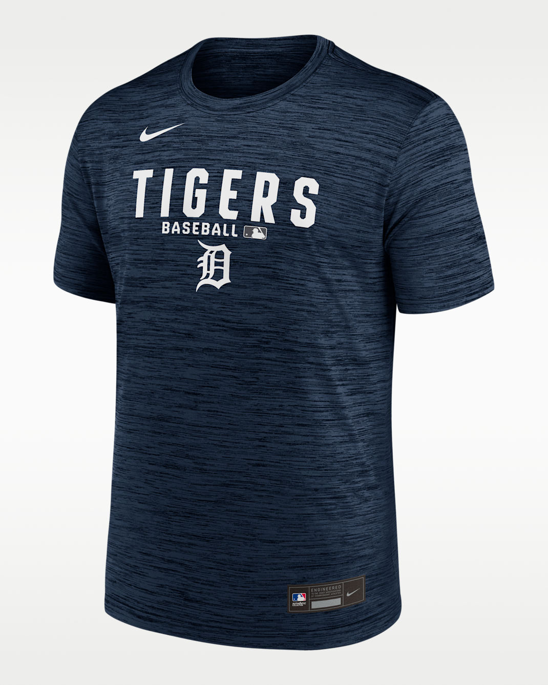 Detroit Tigers Authentic Collection Men's Nike Dri-FIT MLB T-Shirt - Navy