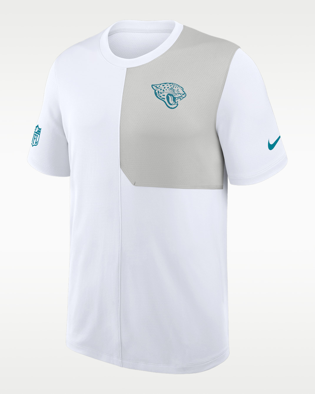 Playera Nike Dri-FIT de la NFL para hombre Jacksonville Jaguars Sideline Coach - Blanco
