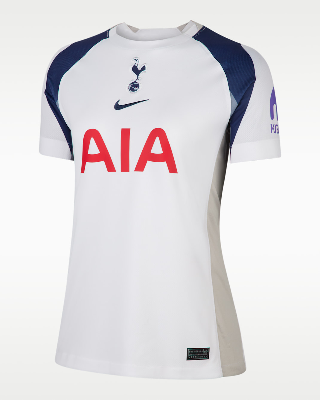 Jersey de fútbol Nike Dri-FIT Replica del Tottenham Hotspur local 2025/26 Stadium para mujer - Blanco/Azul/Rojo/Azul