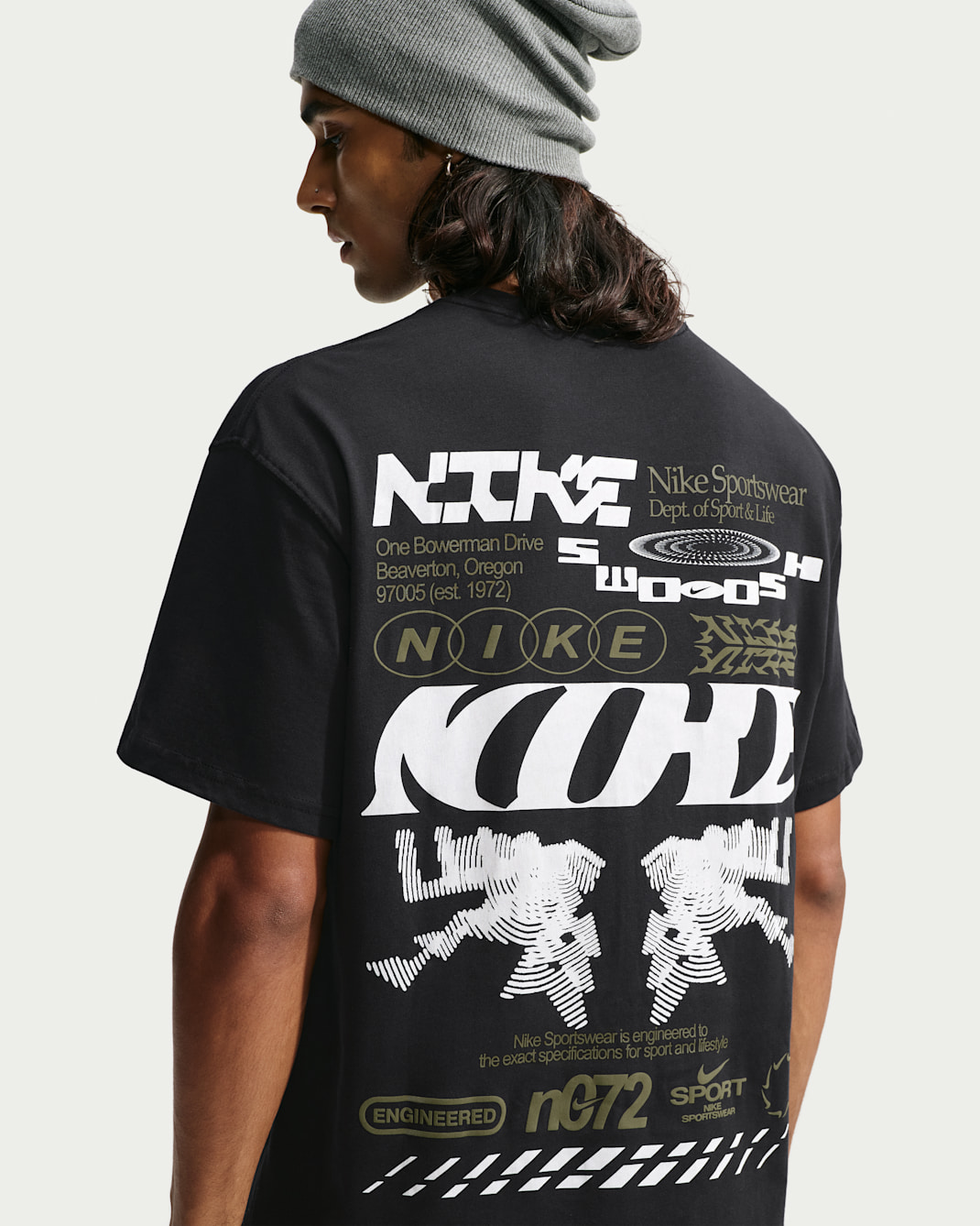Nike Sportswear T-skjorte til herre - Svart