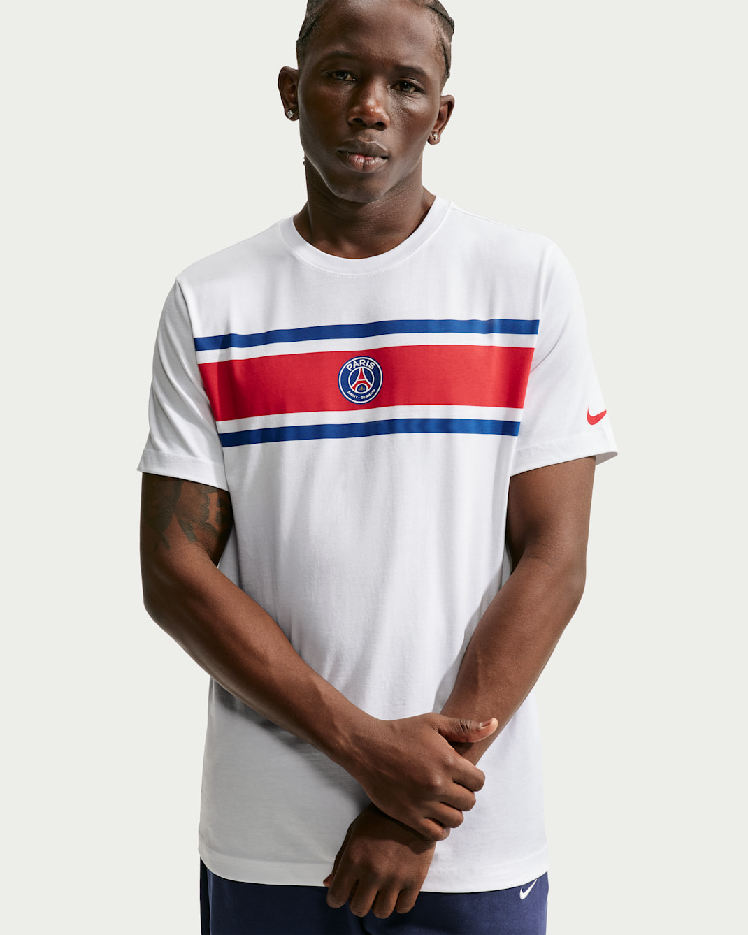 Paris Saint-Germain Men's Nike Soccer T-shirt - White