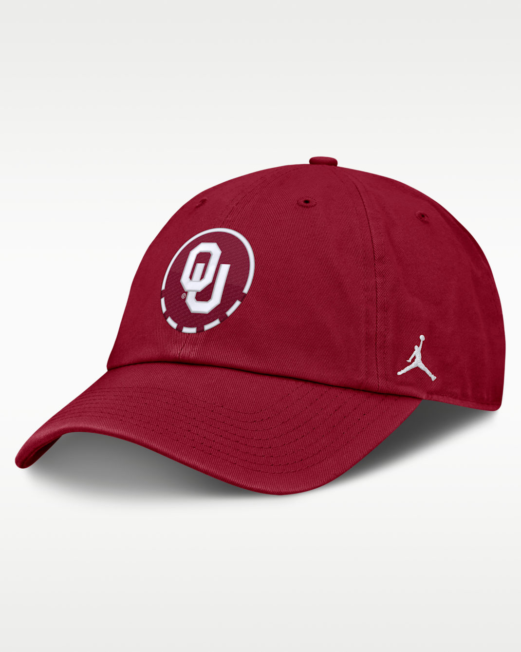 Oklahoma Natural Club Men's Jordan Brand College Adjustable Hat - Team Crimson