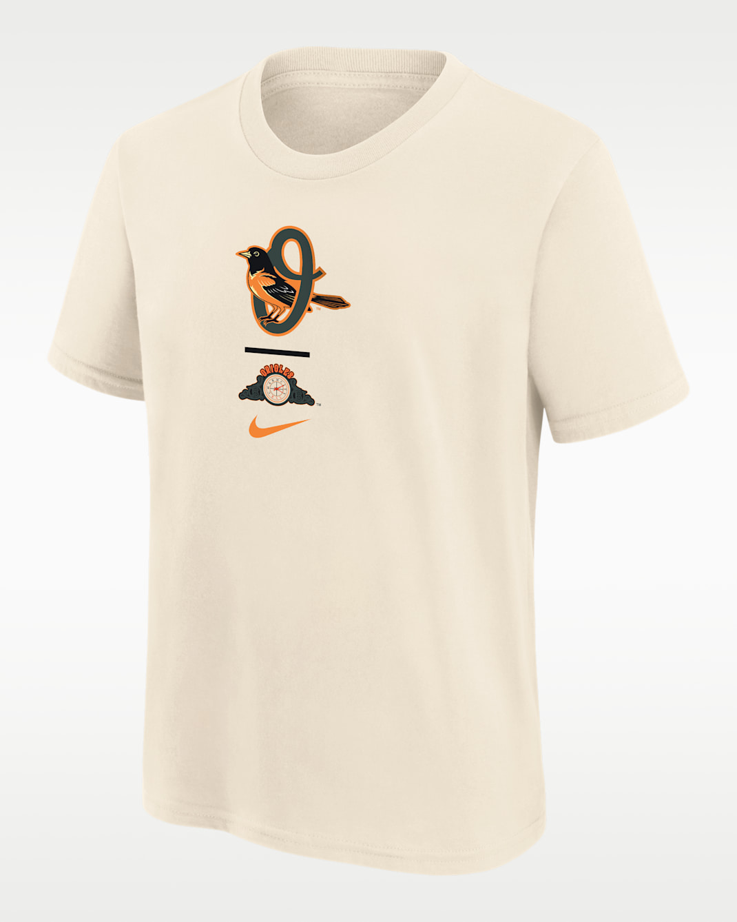 Baltimore Orioles City Connect Big Kids' Nike MLB T-Shirt - Natural