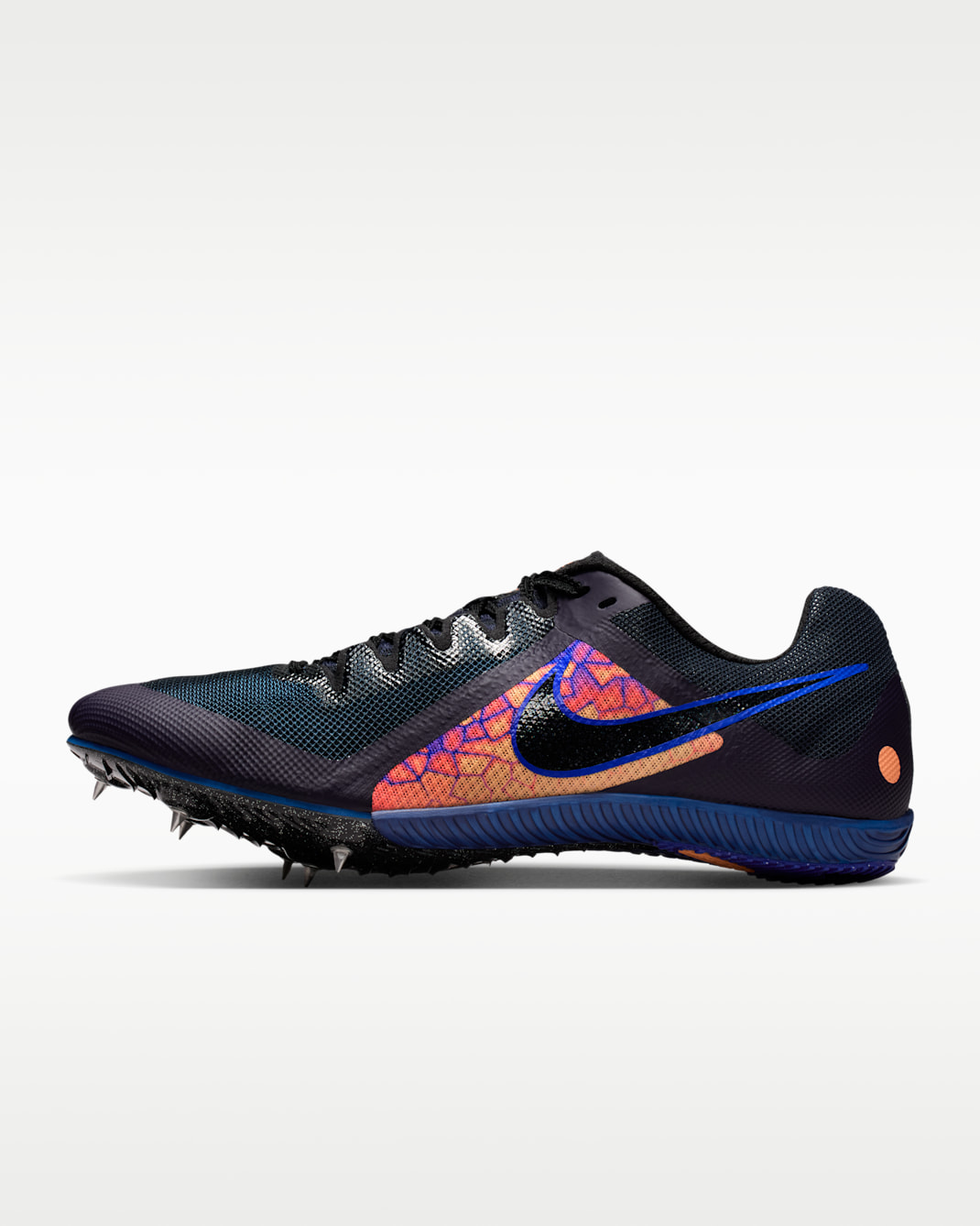 Nike Zoom Rival Multi Track & Field Multi-Event Spikes - Dark Obsidian/Orange Pulse/Indigo Burst/Black
