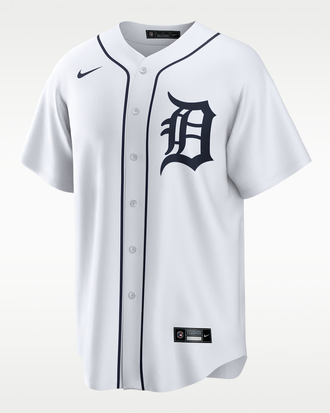 Justin Verlander Detroit Tigers Men's Nike MLB Replica Jersey - White