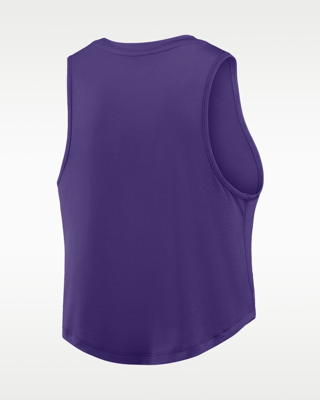 LSU One Women's Nike Dri-Fit Cropped Tank Top
