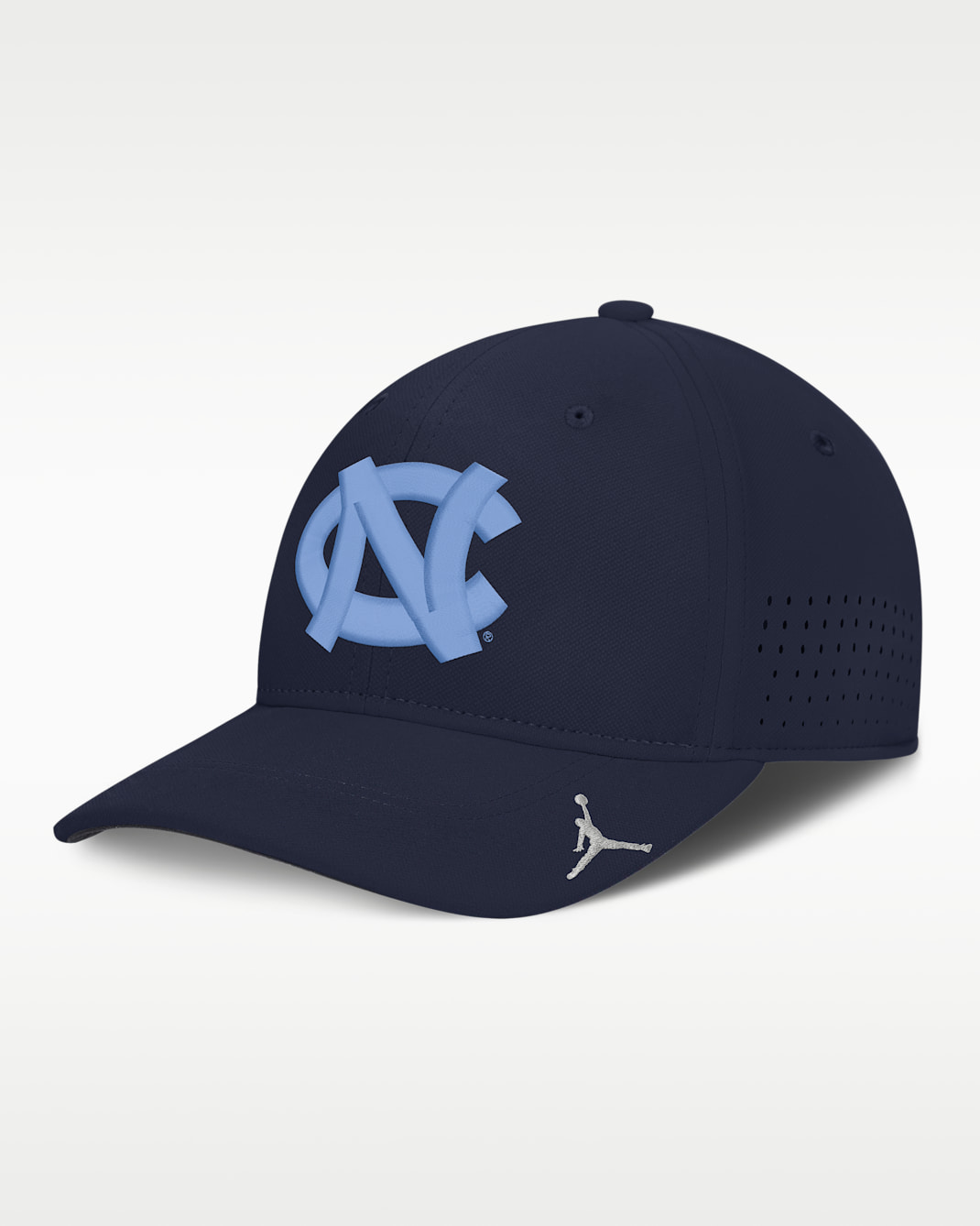 North Carolina Sideline Practice Men's Jordan Brand Dri-FIT College Hat - Navy