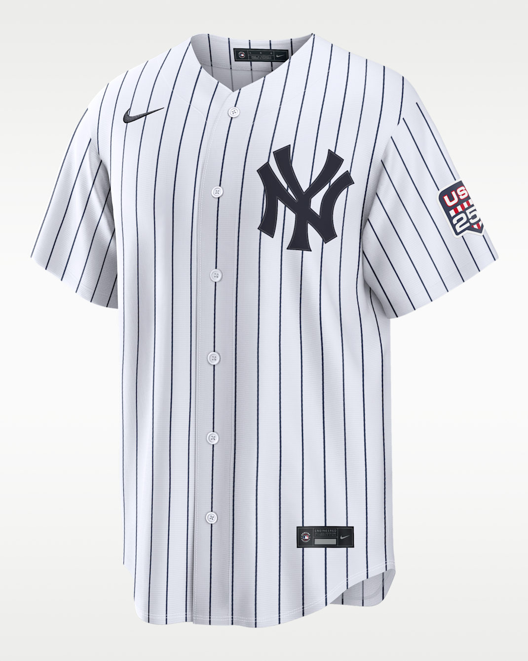 Cody Bellinger New York Yankees USA 250 Men's Nike MLB Stadium Jersey - White
