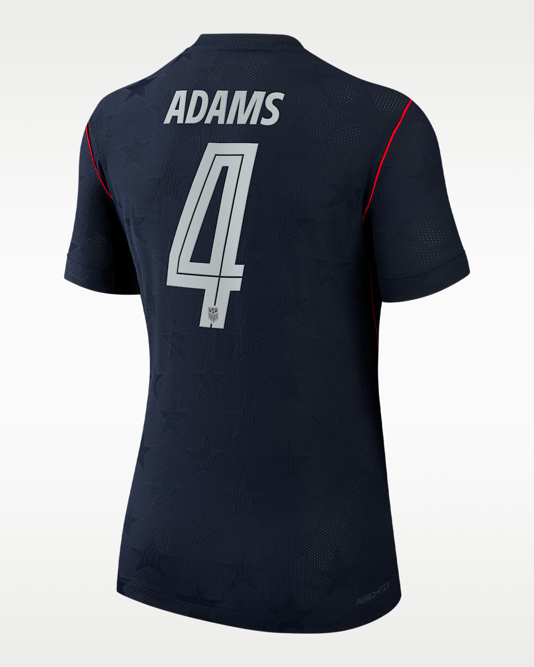 Tyler Adams USMNT 2026 Match Away Women's Nike Dri-FIT ADV Soccer Jersey - Blue