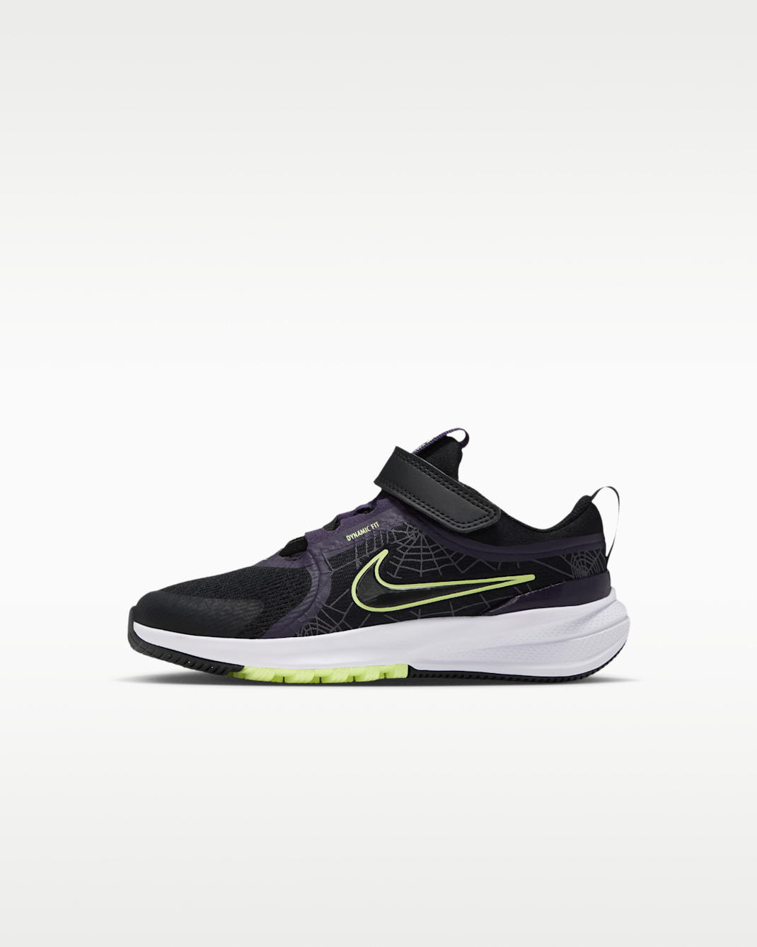 Nike Star Runner 5 SE Younger Kids' Shoes - Black/Purple Dynasty/Barely Volt/Black