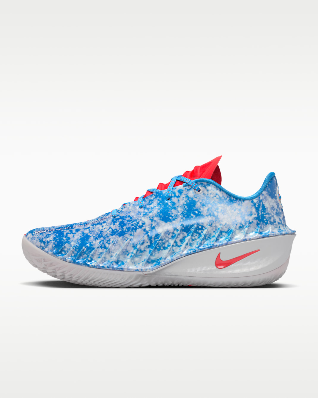 Nike G.T. Cut 4 'WNBA 30th' Basketball Shoes - Light Photo Blue/Metallic Silver/White/Action Red