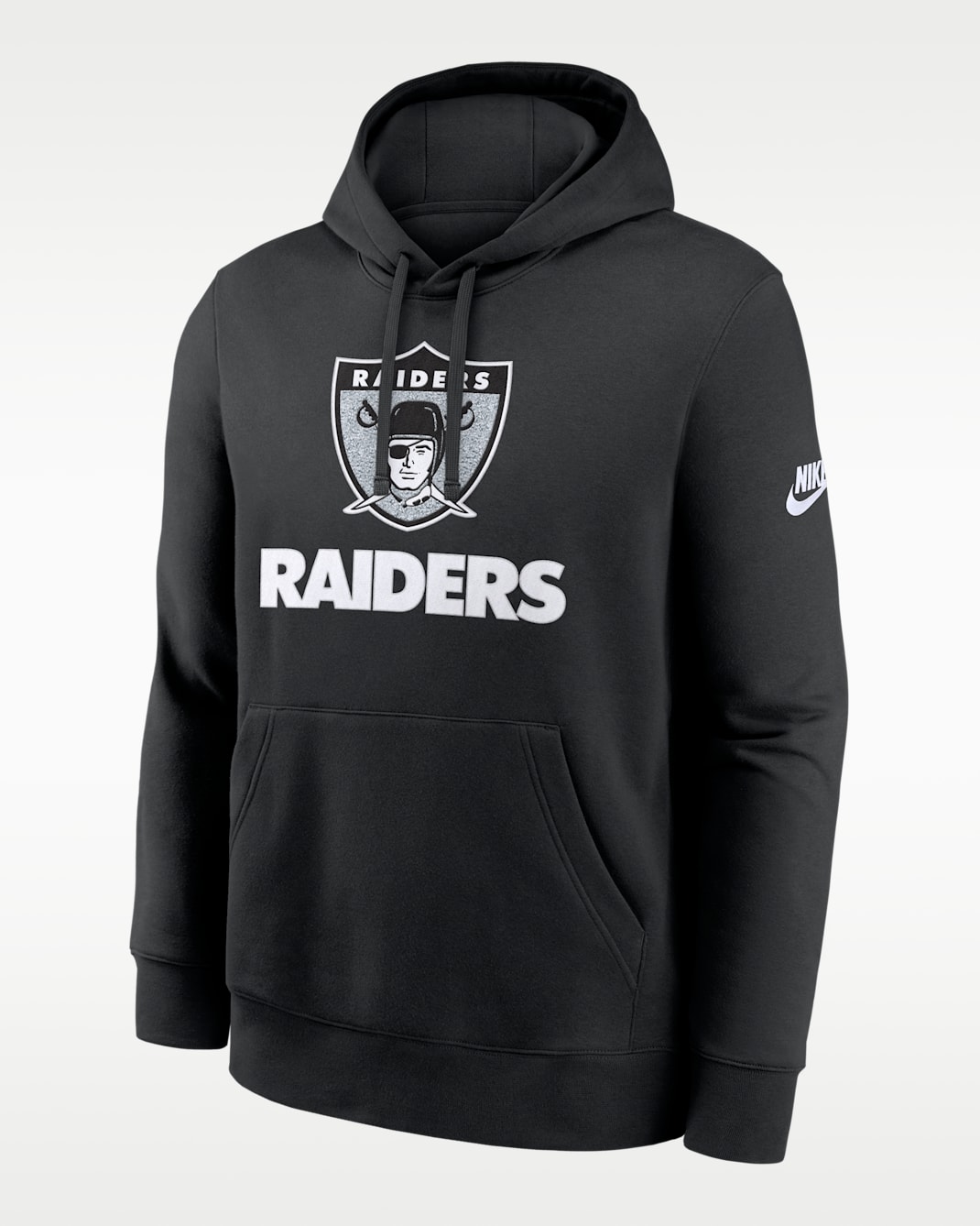 Sudadera con gorro sin cierre Nike de la NFL para hombre Las Vegas Raiders Best Season Rewind Club - Negro