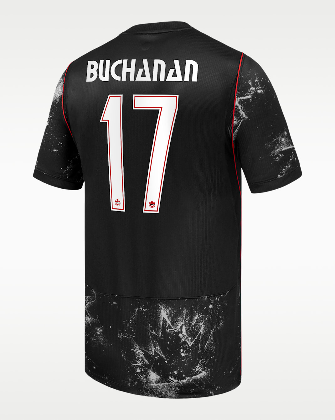 Tajon Buchanan Canada Soccer 2026 Stadium Away Men's Nike Dri-FIT Soccer Jersey - Black
