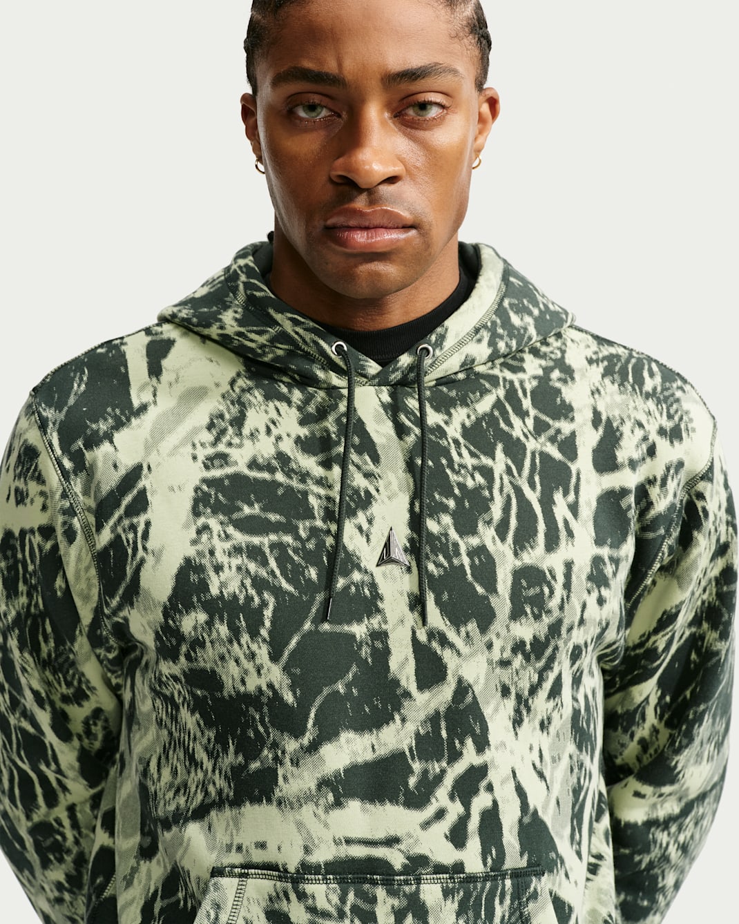 Ja Nike Club Men's Basketball Hoodie - Black Spruce