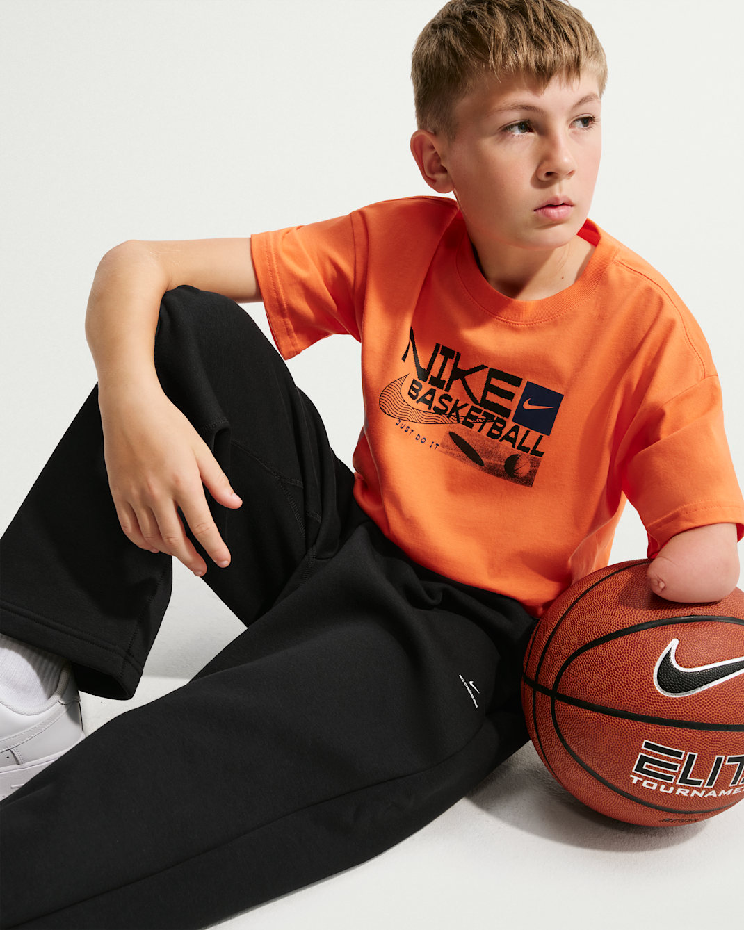 Nike Standard Issue Big Kids' Brushed Fleece Basketball Pants