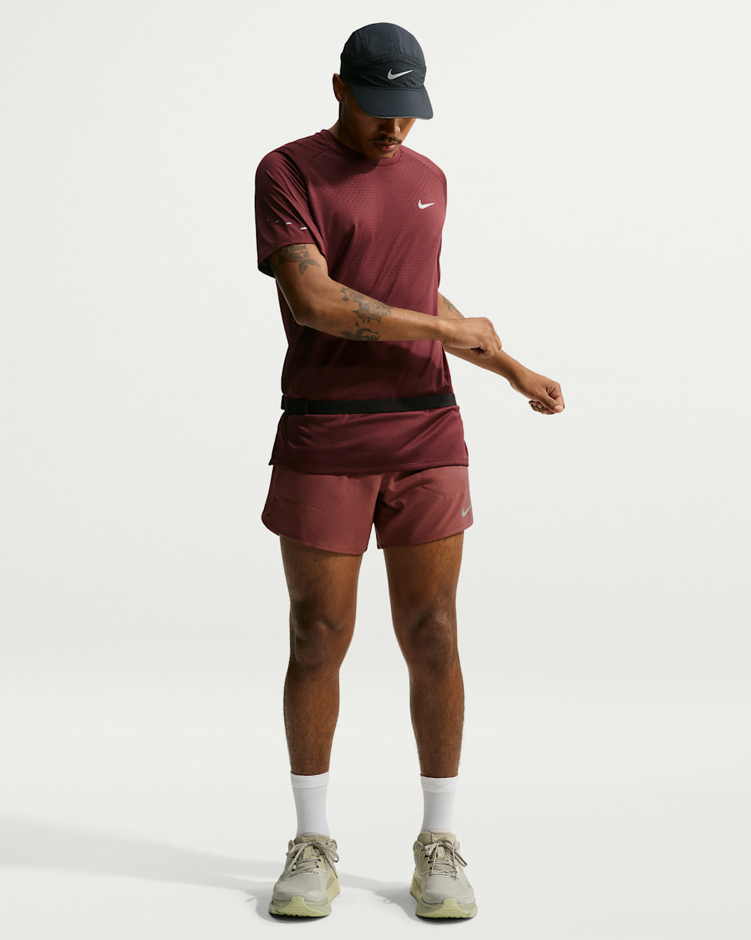 Nike Stride Men's Dri-FIT 5" Brief-Lined Running Shorts - Light Boulder