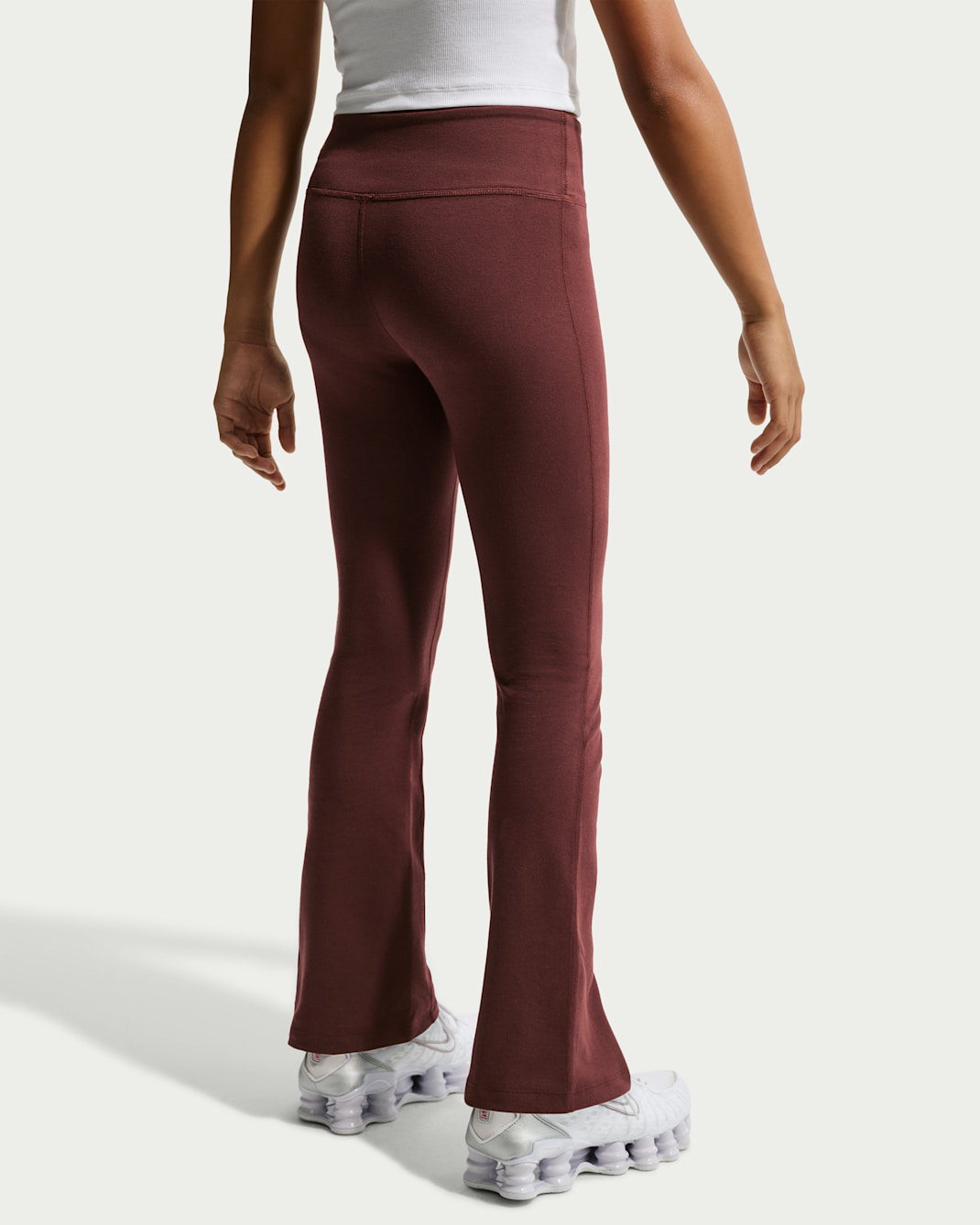 Nike Sportswear Classic Girls' High-Waisted Flared Leggings