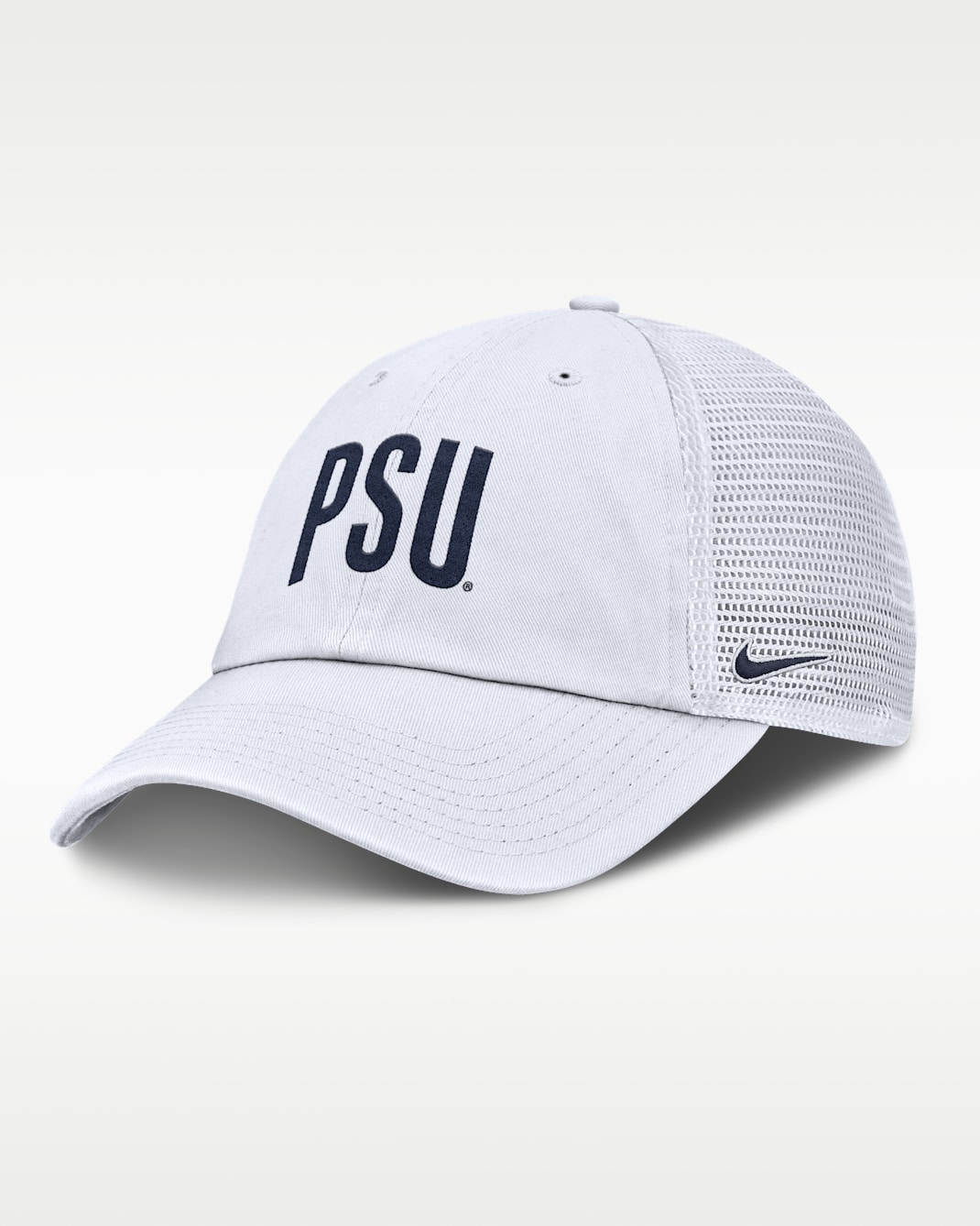 Penn State Primetime Campus Club Men's Nike College Trucker Adjustable Hat - White