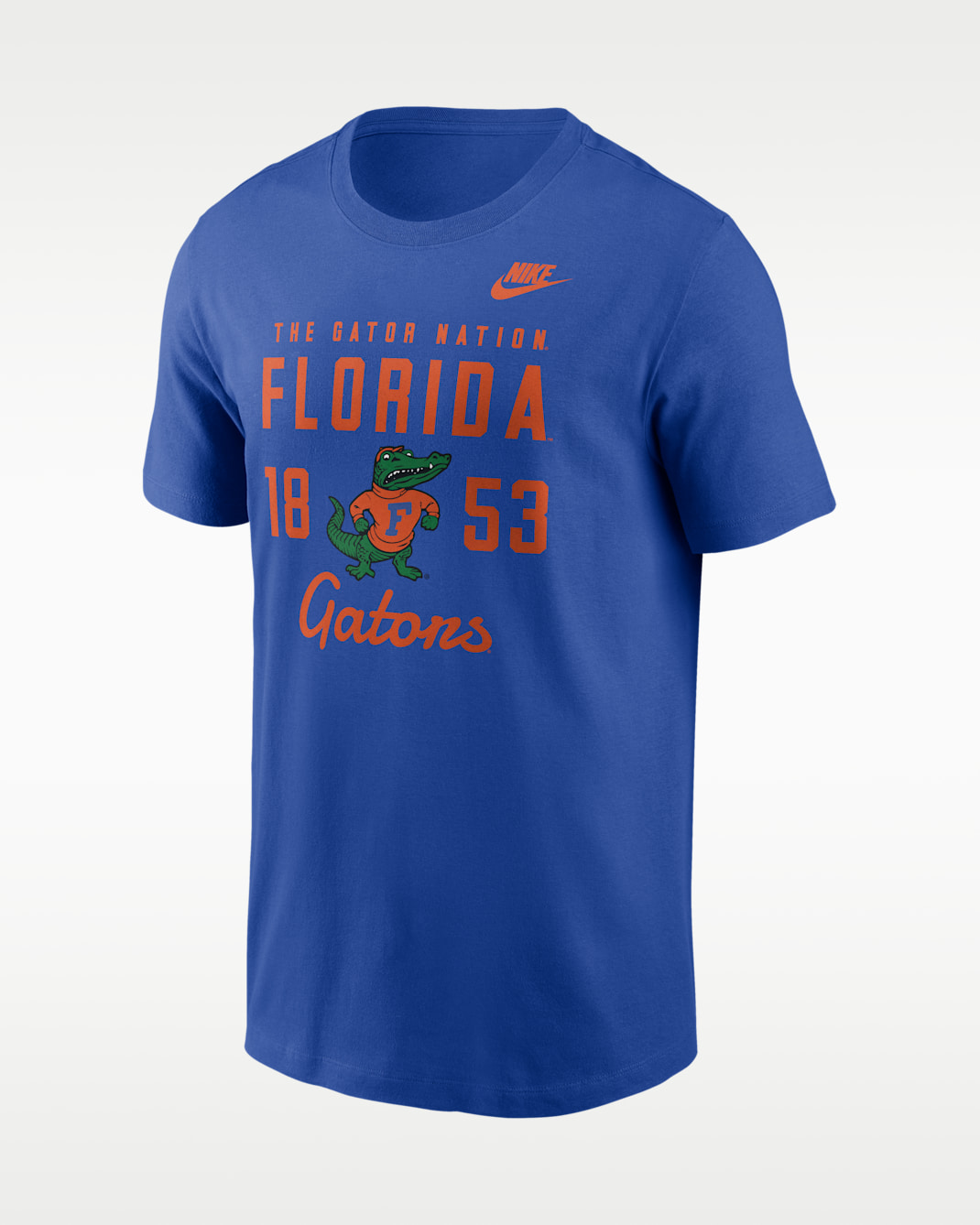 Florida Legacy Stacked Est Men's Nike College T-Shirt - Royal