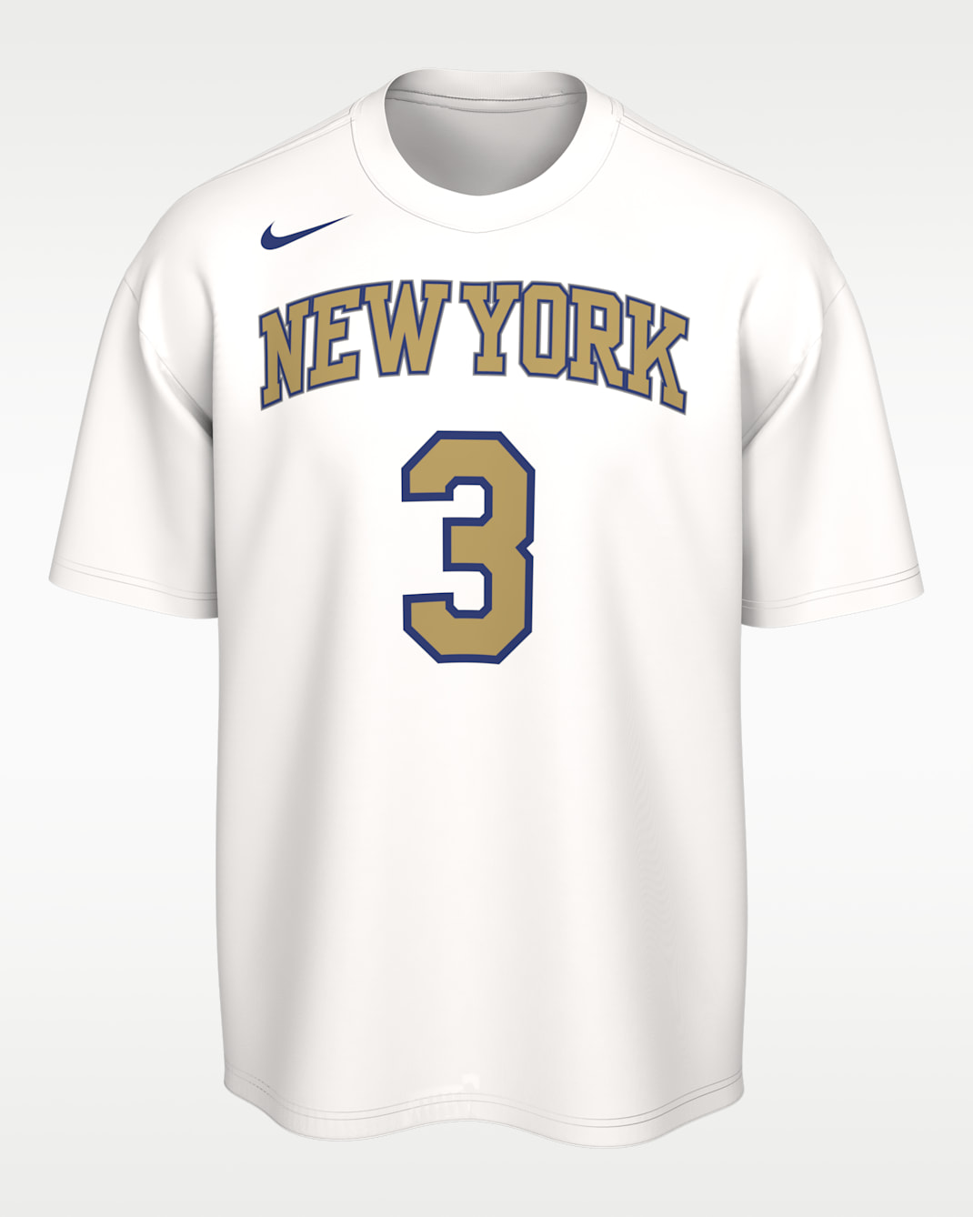Josh Hart New York Knicks Nike NBA Ring and Banner T-Shirt - White