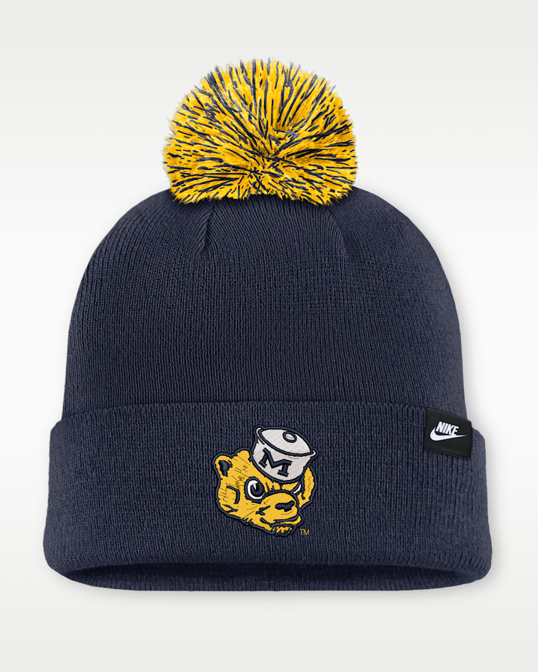 Michigan Peak Men's Nike College Cuffed Beanie
