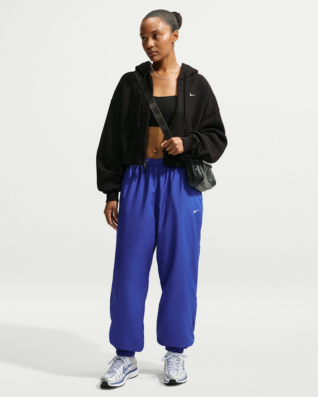Nike Sportswear Women's Loose Mid-Rise UV Joggers - Old Royal/Sail