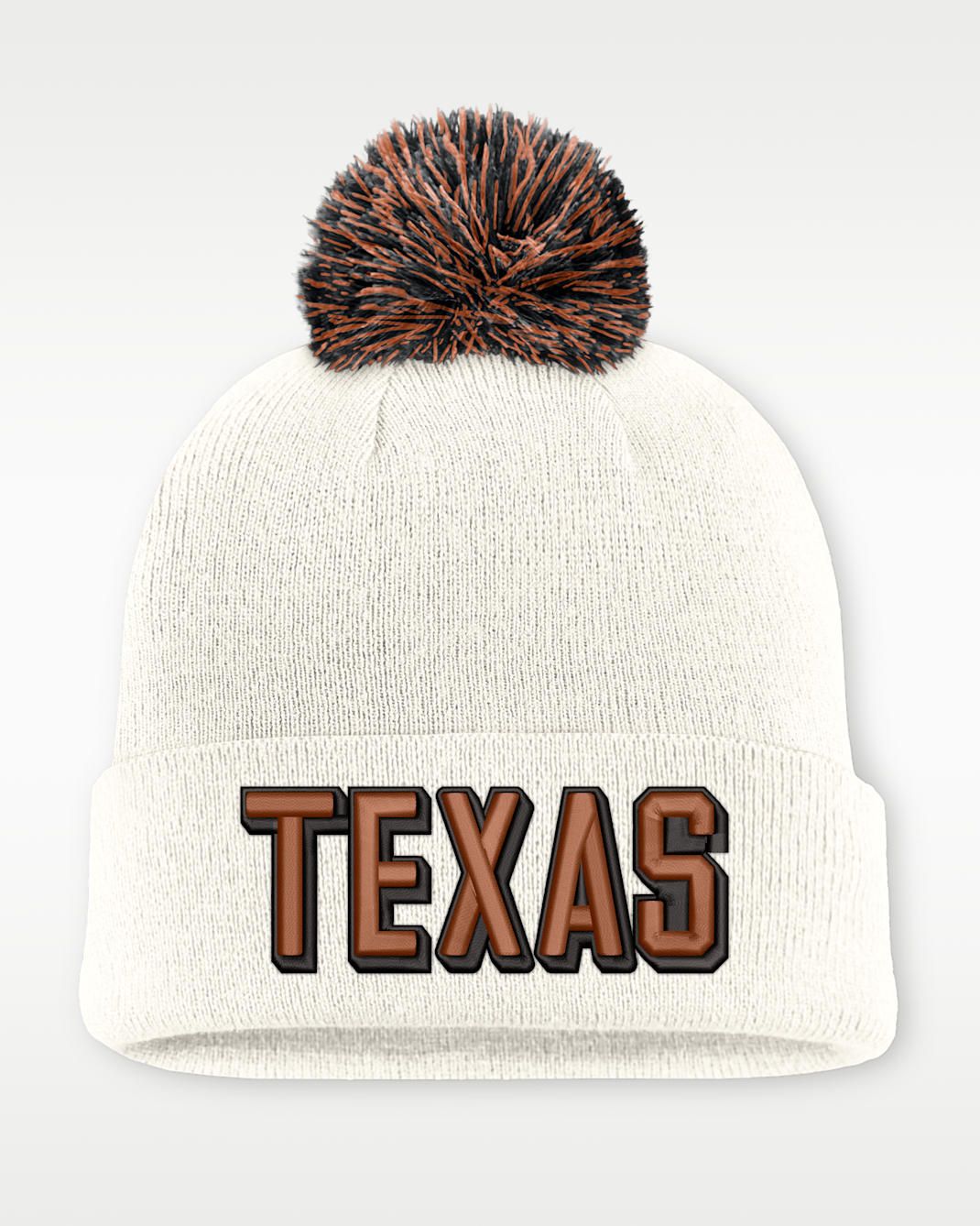 Texas Peak Men's Nike College Cuffed Beanie - White